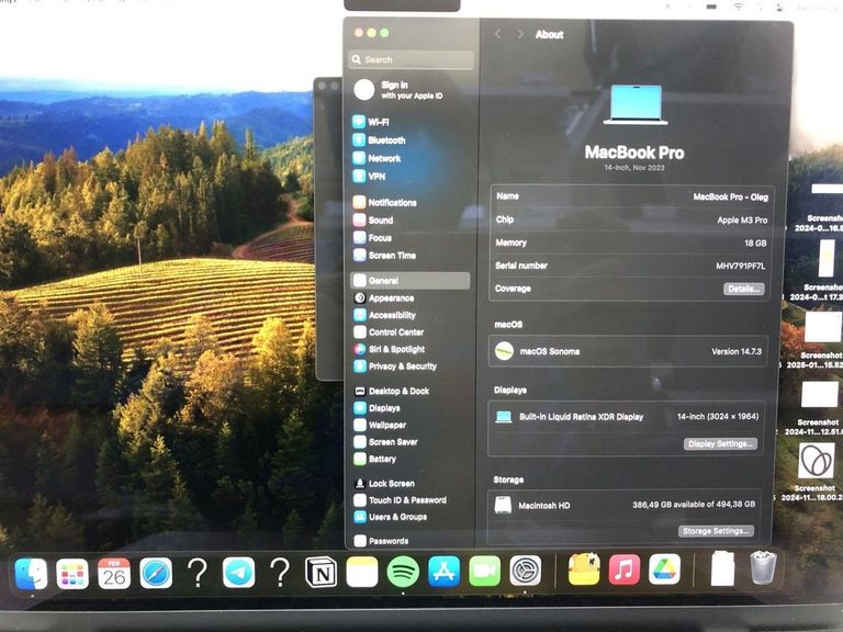 Распродажа Apple macbook pro 14" late 2023, продавец Техноскарб