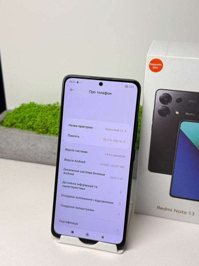 Xiaomi Redmi Note 13 4G 8/256GB Midnight Black Код:null. Зображення 4