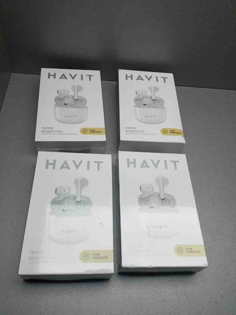 Оголошення Havit tw976 tws black Б/У