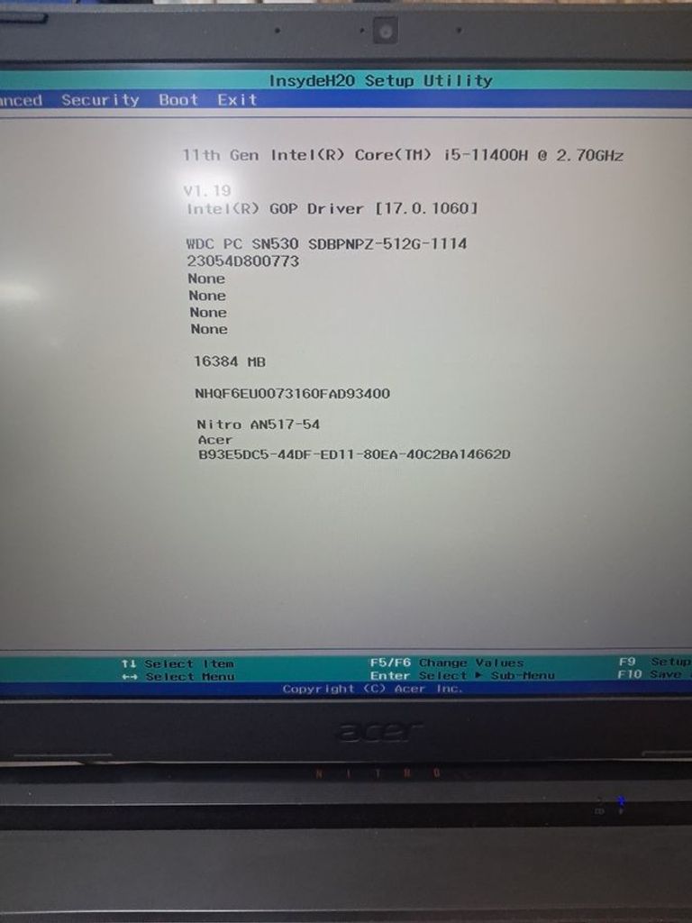 Acer 17/core i5-11400h ddr4/16gb ddr4/hdd *відсутній/ssd 512 gb/geforce rtx3050ti 4gb Код:01-200542840. Изображение 15