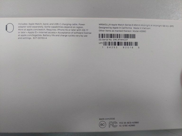 Apple watch series 9 gps 45mm Код:01-200755986. Зображення 7