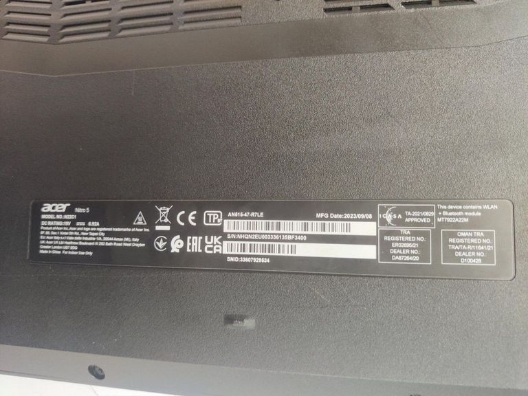 Acer 15/ryzen 7 7735hs ddr5/16gb ddr5/ssd 480 gb/geforce rtx2050 4gb Код:01-200549769. Изображение 6