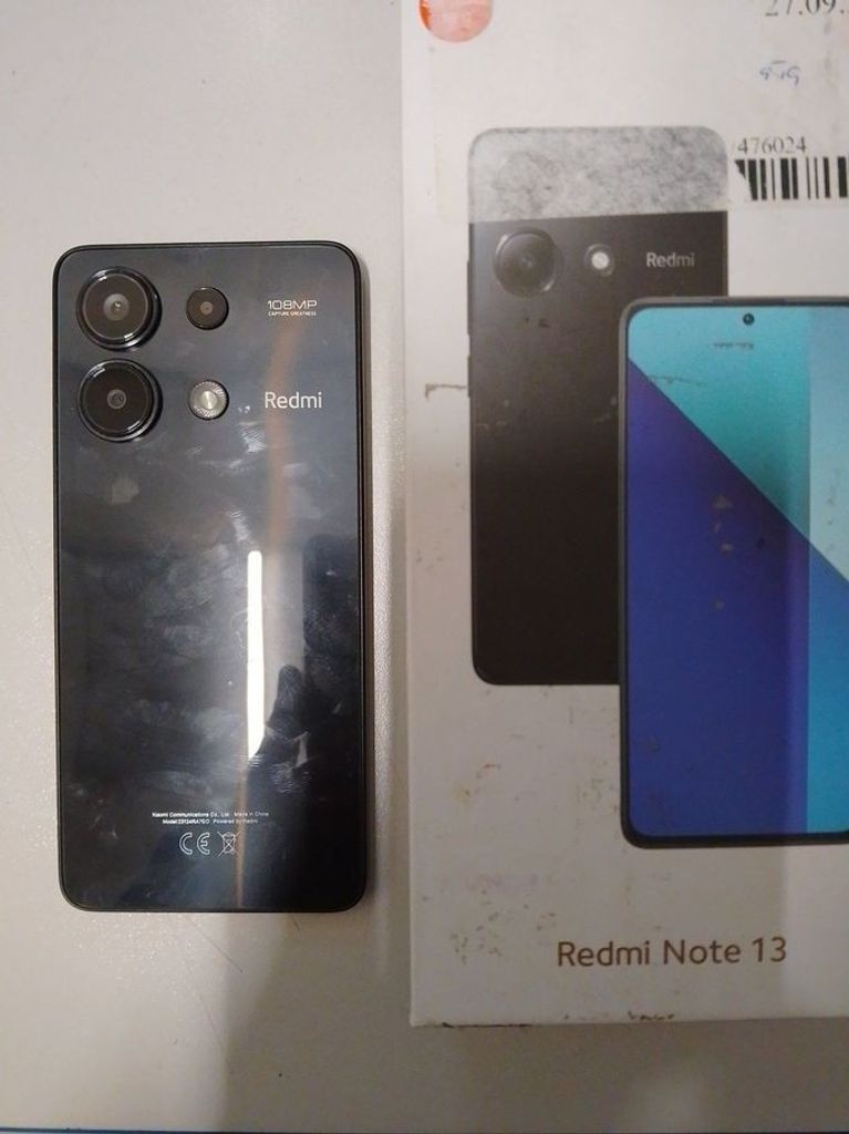 Оголошення Xiaomi redmi note 13 4g 6/128gb Б/У