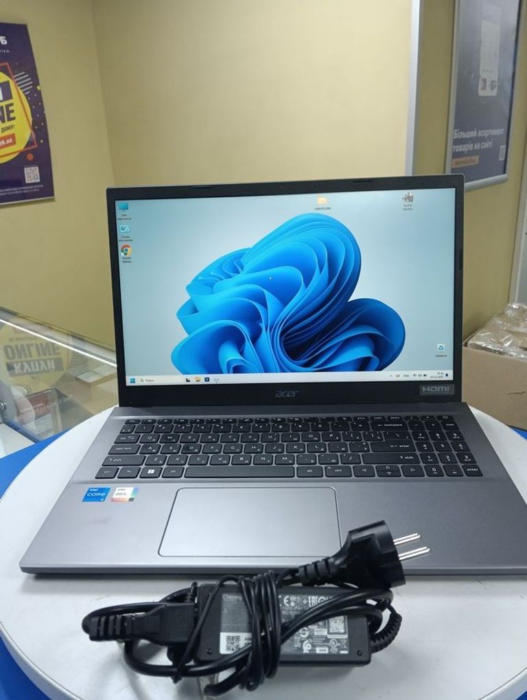 Купити Acer 15/core i5-1235u ddr5/12gb ddr4/hdd *відсутній/ssd 512 gb/*інтегрована Б/У
