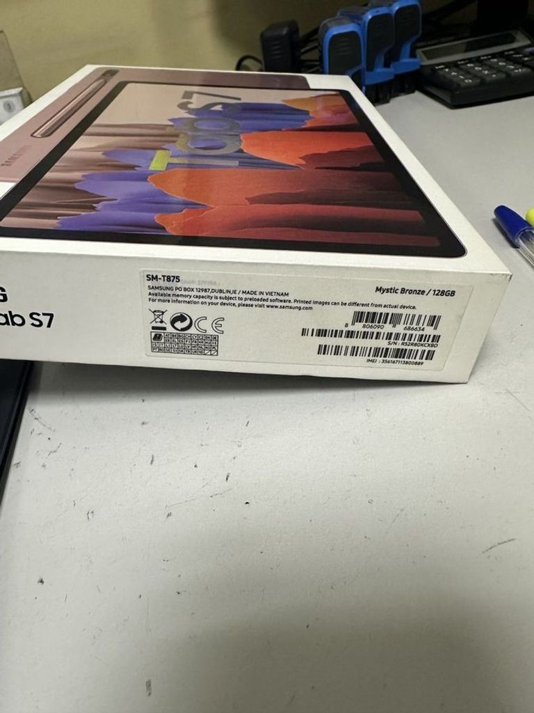 Купить Samsung Galaxy Tab S7 8/256GB Wi-Fi Black (SM-T870NZKE) Б/У