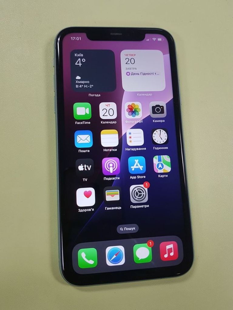 Объявление Apple iPhone 11 64GB White (MWL82) Б/У
