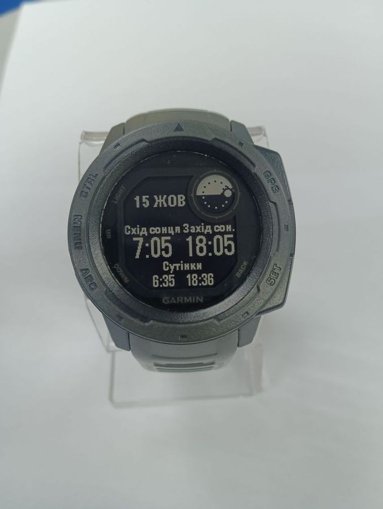 Garmin instinct mil-std-810g Код:01-200792536. Зображення 9