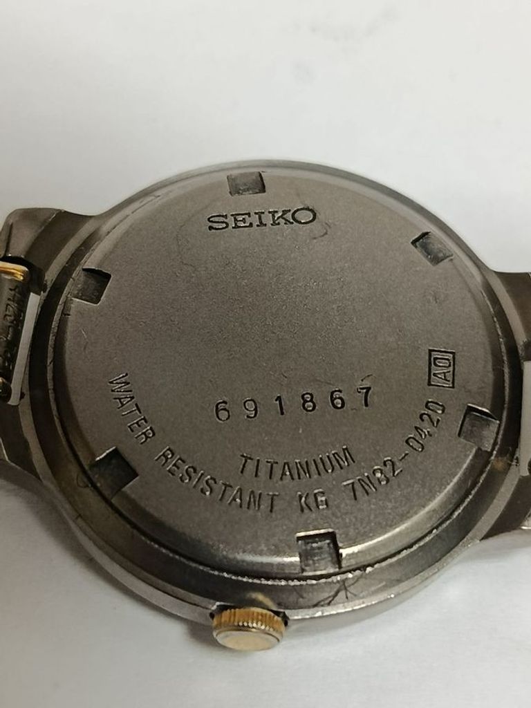 Распродажа Seiko titanium 7n82-0420, продавец Техноскарб