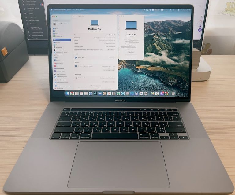Купить Apple Macbook Pro core i9 2,4ghz/a2141/ retina/ ram16gb/ ssd1000gb/ amd pro 5300m 4gb/touch bar Б/У