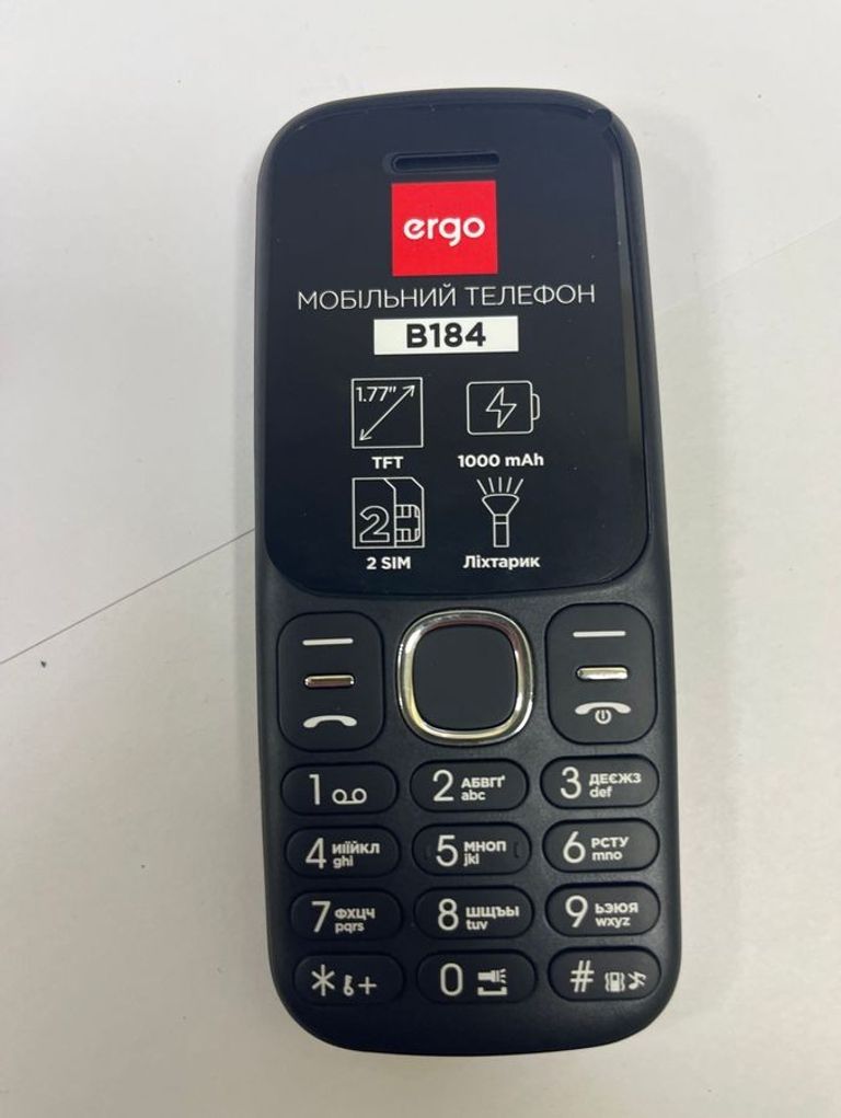 Оголошення Ergo B184 Black Б/У