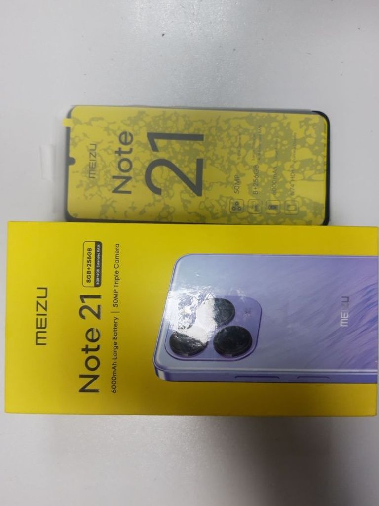 Купити Meizu Note 21 4/256GB Black Б/У