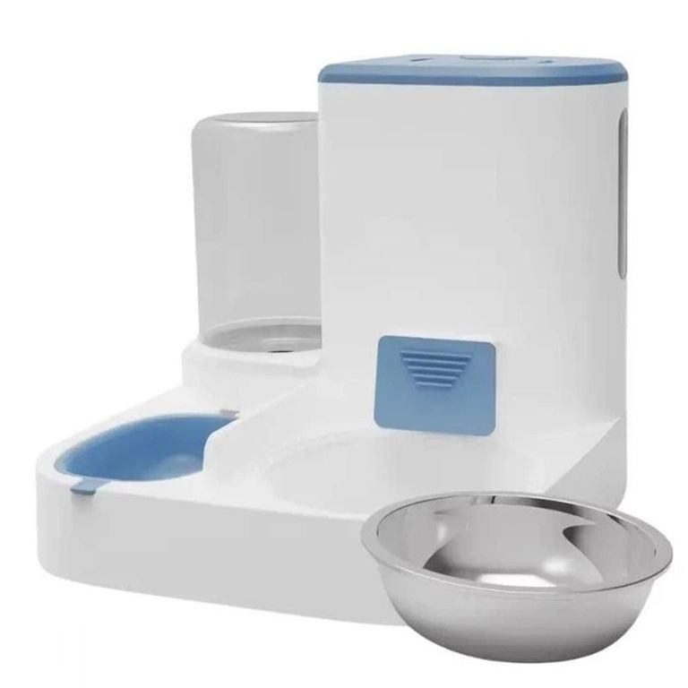 Оголошення Автоматична миска-дозатор напувалка 2в1 для корму та води для котів та собак Б/У