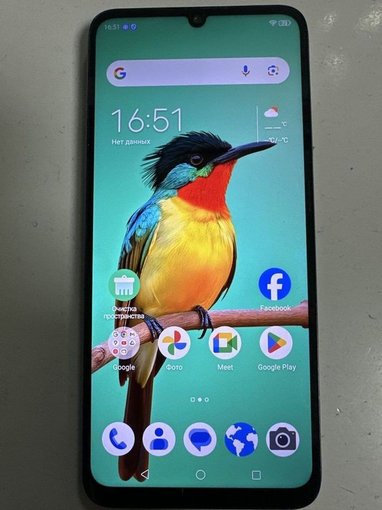 Купить Zte Blade A55 4/128GB Blue Б/У