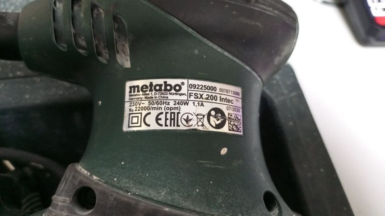Оголошення Metabo fsx 200 intec Б/У
