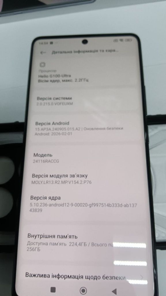 Оголошення Xiaomi Redmi Note 14 Pro 5G 12/256GB Midnight Black Б/У