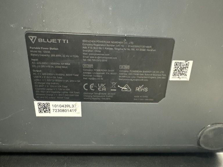 Bluetti eb3a 600w Код:01-200930847. Изображение 7