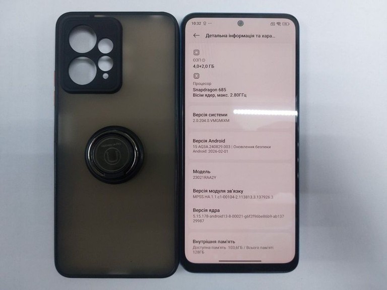 Дешево Xiaomi redmi note 12 4/128gb з ломбарду