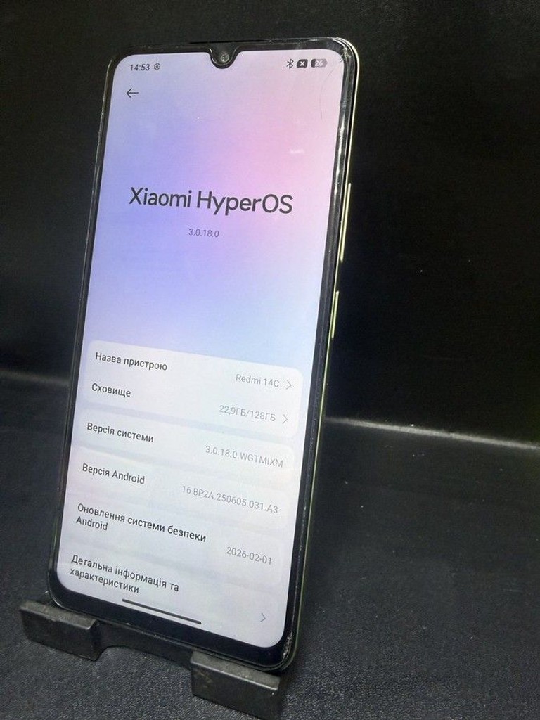 Купити Xiaomi redmi 14c 4/128gb Б/У