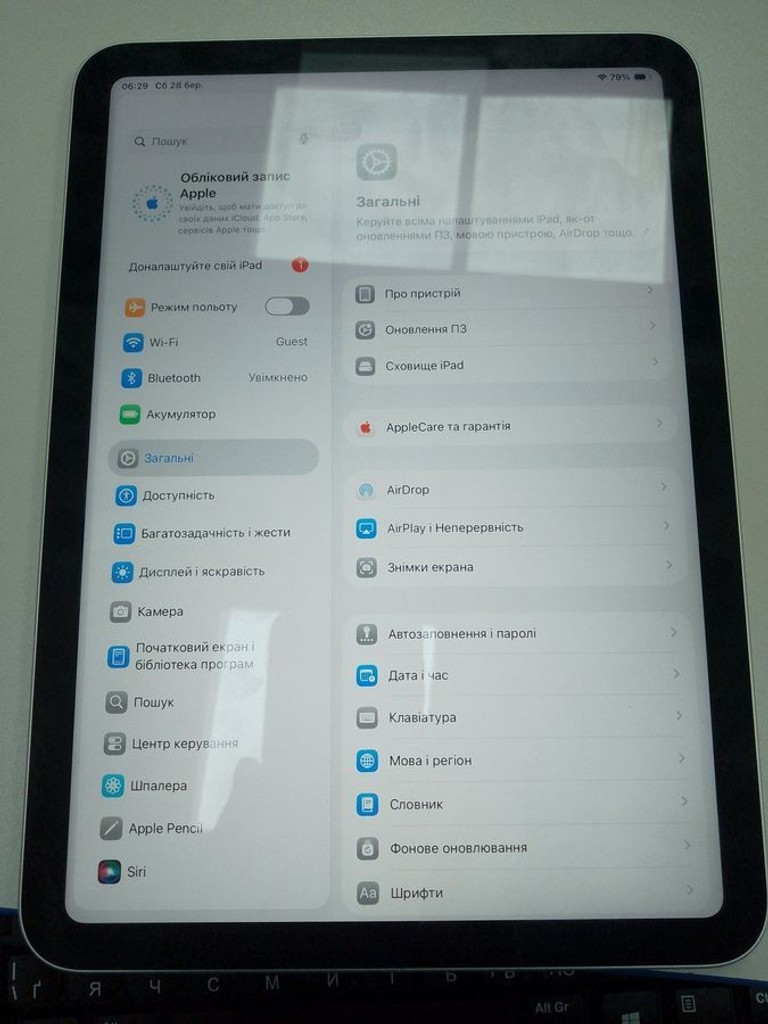 Купити Apple ipad 10.9 2022 wi-fi 64gb Б/У
