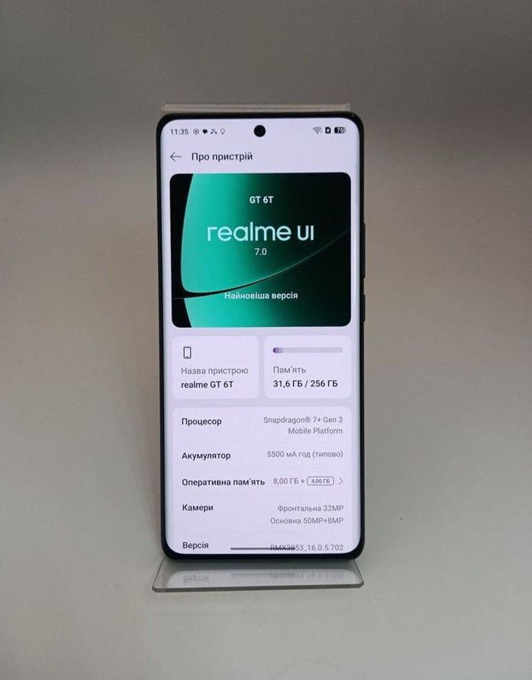 Realme gt 6t 8/256gb Код:01-200973721. Зображення 5