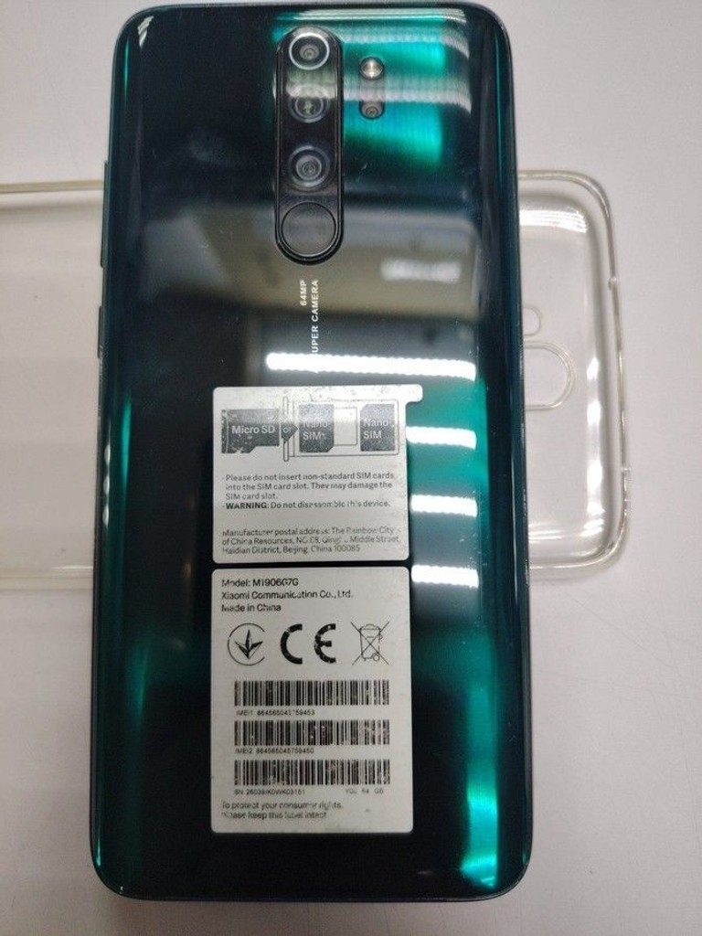 Дешиво Xiaomi Redmi Note 8 Pro 6/64GB Green с ломбарда