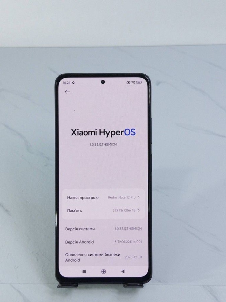 Оголошення Xiaomi redmi note 12 pro 4g 8/256gb Б/У