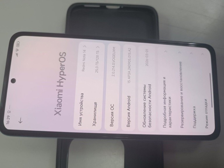 Оголошення Xiaomi redmi note 14 6/128gb Б/У