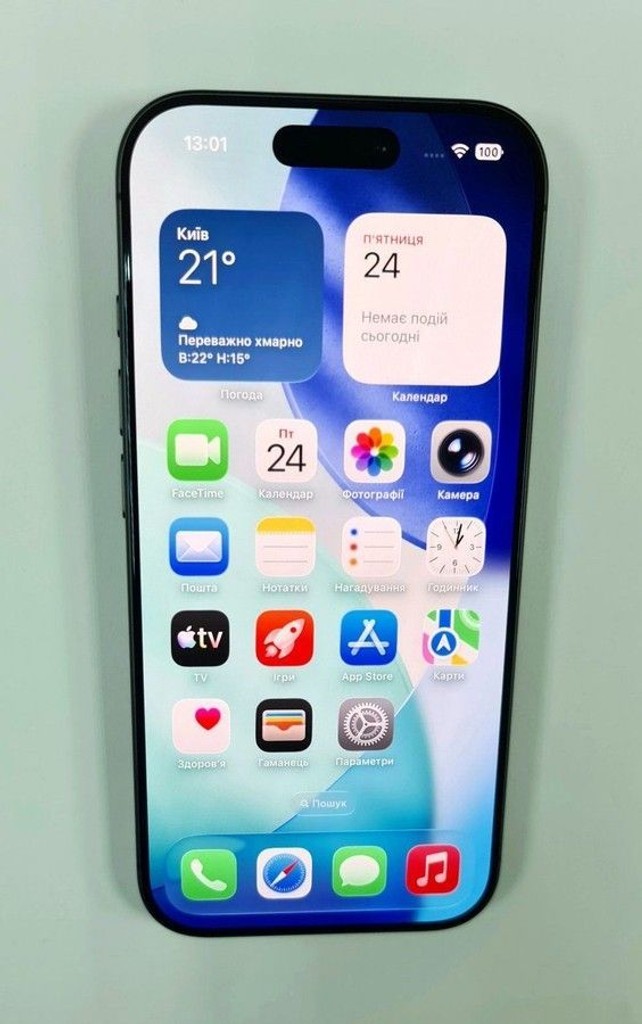 Оголошення Apple iPhone 17 256GB Black (MG6J4) Б/У