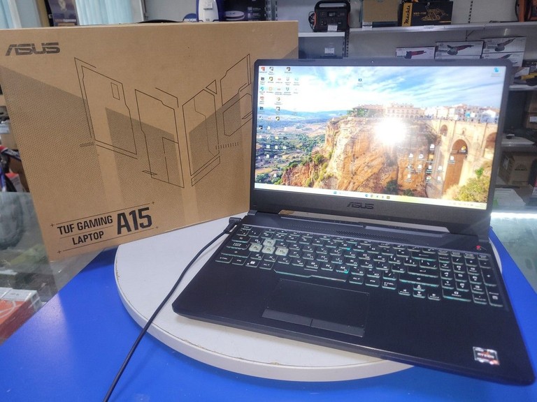Купить Asus 15/ryzen 5 7535hs ddr5/16gb ddr5/ssd 1000 gb/geforce rtx3050 4gb Б/У