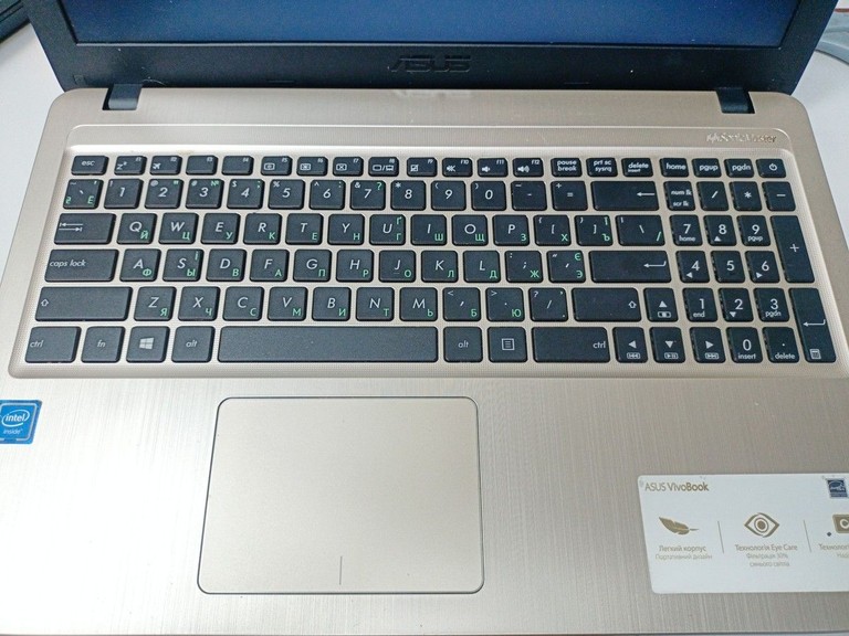 Asus 15/celeron n4000 ddr4/4gb ddr4/hdd 500 gb/ssd *відсутній/*інтегрована Код:01-201050653. Изображение 10