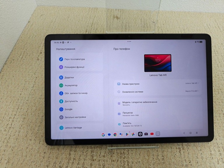 Оголошення Lenovo tab m11 tb330fu 8/128gb wi-fi Б/У