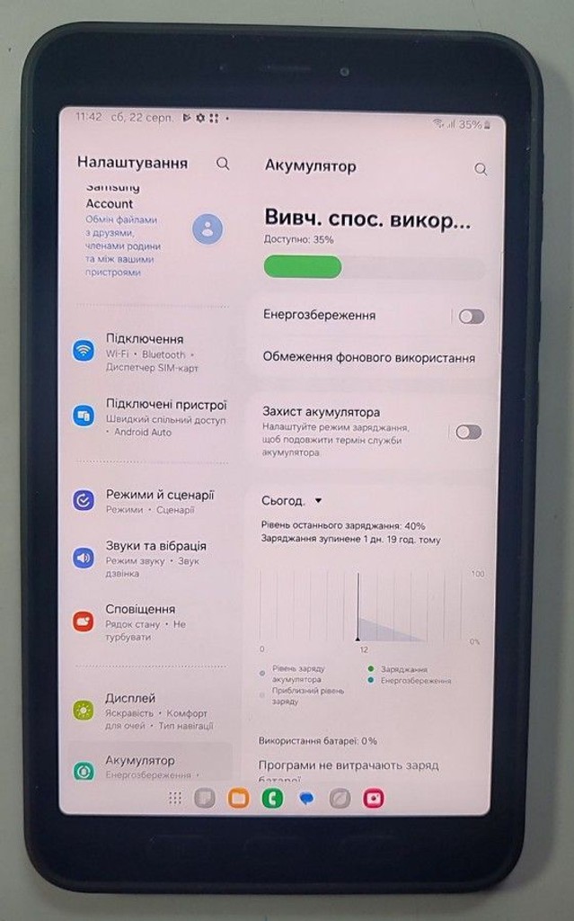 Розпродаж Samsung galaxy tab active 5 5g 6/128gb, продавець Техноскарб