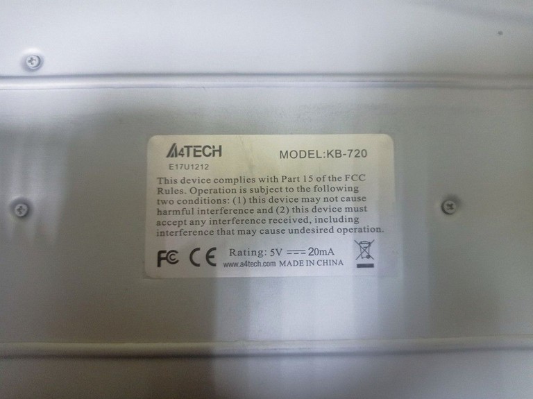 Дешево A4tech KB-720 USB Black з ломбарду