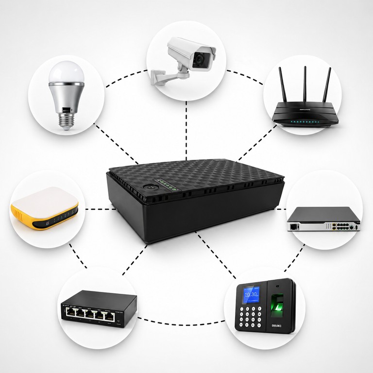 Дешиво UPS DC1018P 10400mAh для маршрутизатора WiFi с ломбарда