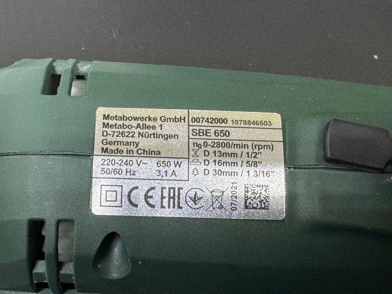 Дешево Metabo sbe 650 з ломбарду