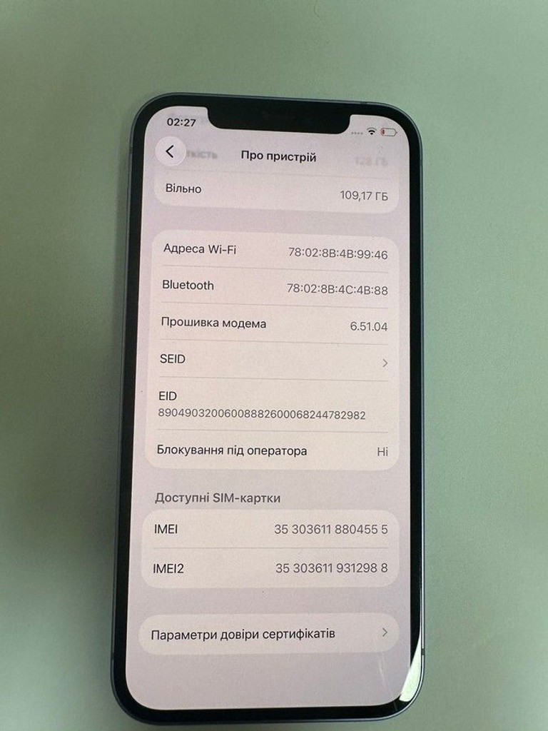 Apple iPhone 12 128GB (PRODUCT)RED Код:01-201120360. Изображение 5