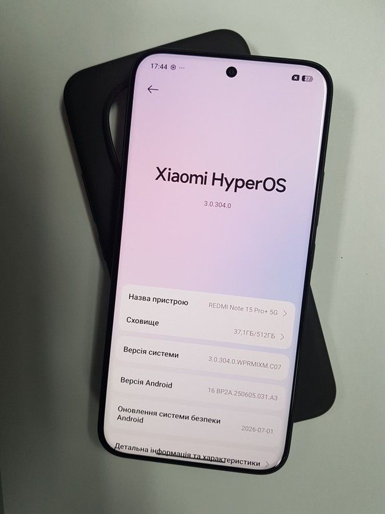 Xiaomi Redmi Note 15 Pro+ 12/512GB Midnight Black Код:01-201135778. Зображення 5