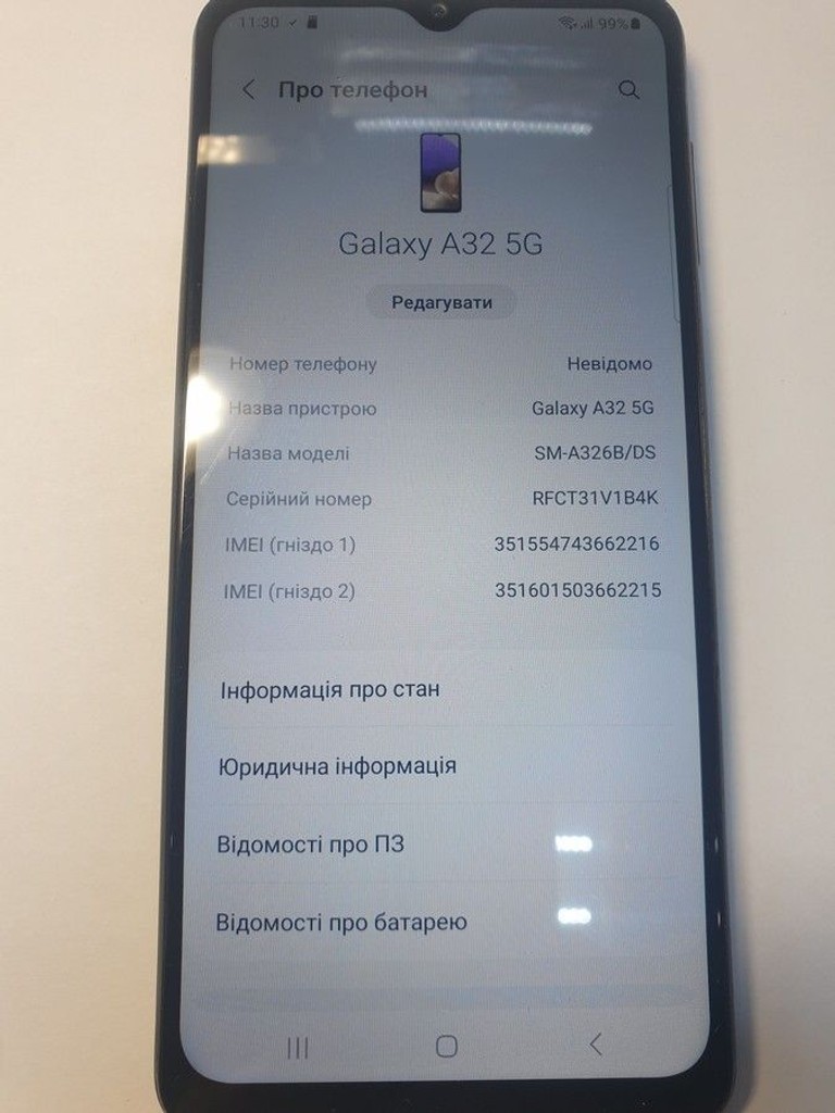 Купити Samsung a325f galaxy a32 4/64gb Б/У