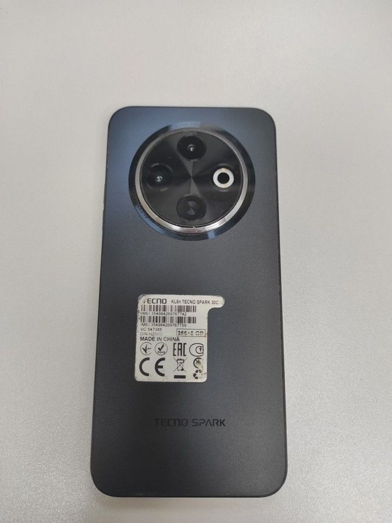 Распродажа Tecno Spark 30C KL5n 8/256GB Orbit Black (4894947051760), продавец Техноскарб