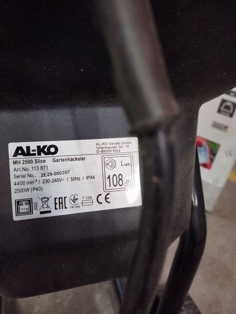 Оголошення Al-Ko comfort mh 2500 Б/У