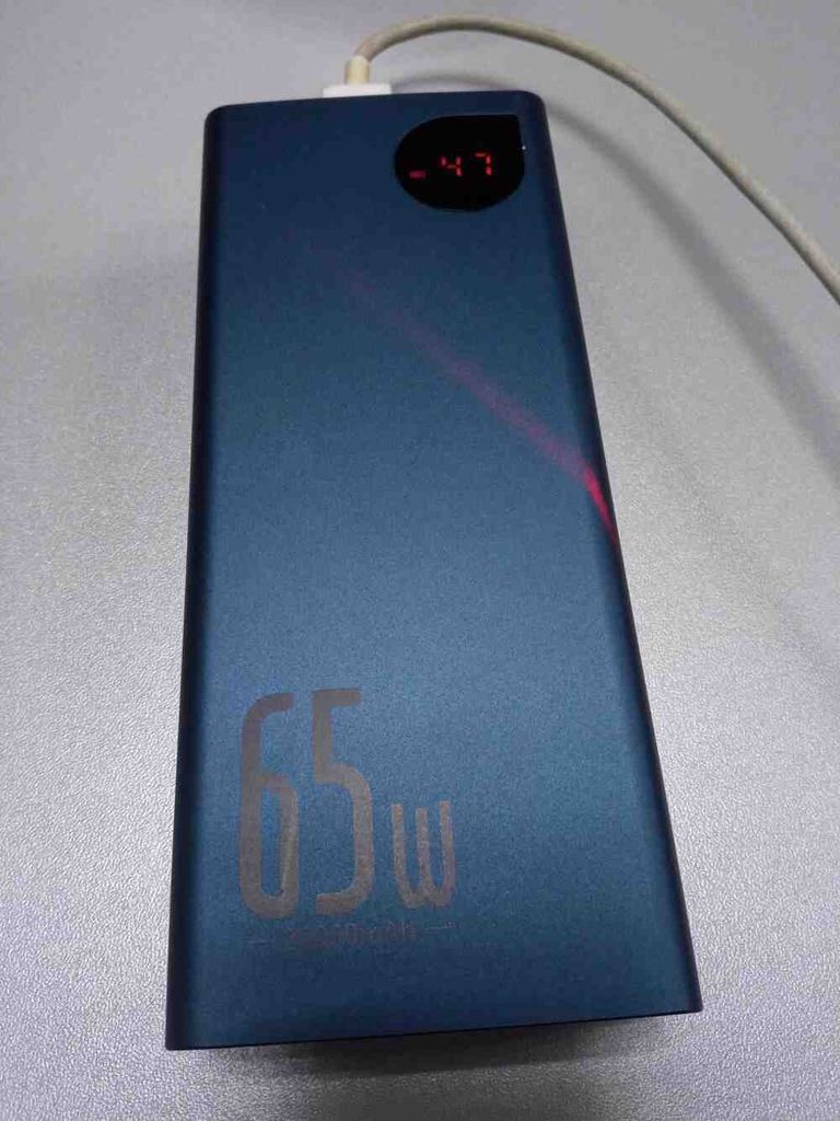 Оголошення Baseus ppadm65-s 20000 mah black 65w Б/У
