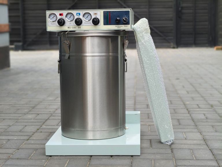 Оголошення Високоефективна Машина для порошкового фарбування VEVOR WX-101. 40Вт. 50л. Електростатичне розпилення порошкової фарби. Система  Б/У