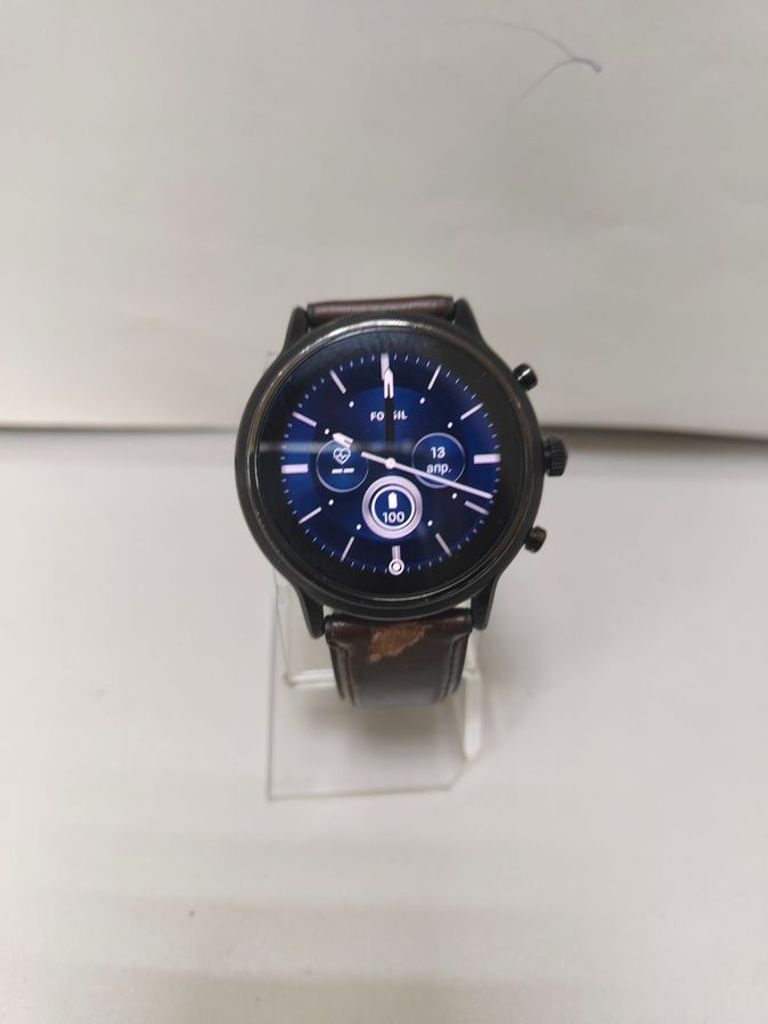 Купити Fossil (Smart Watch) gen 5 - the carlyle hr smoke stainless steel ftw4024p Б/У