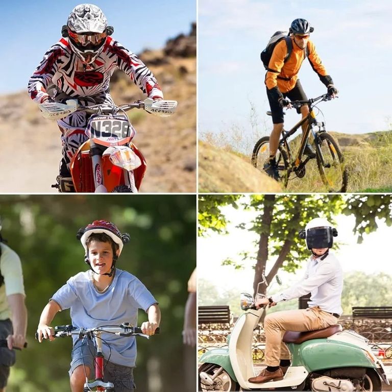 VSYSTO HD 1080P Мотоциклетні велосипедні шоломні камери, зовнішня портативна WiFi передня та задня камера нічного бачення водоне Код:null. Изображение 9