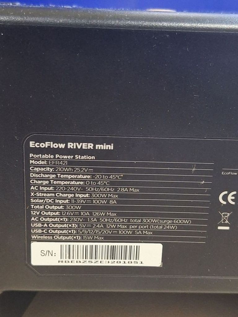 Ecoflow river mini wireless Код:01-200571387. Зображення 8