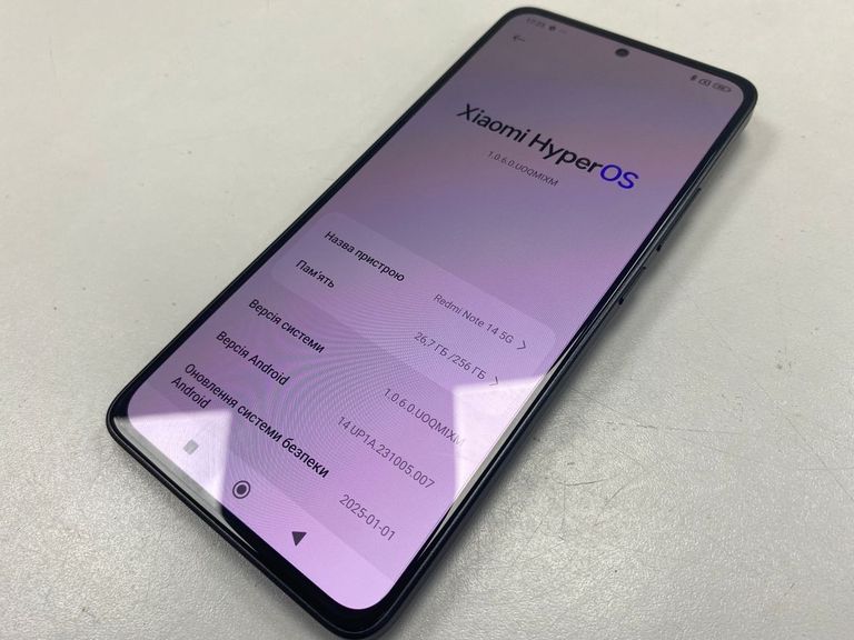 Оголошення Xiaomi Redmi Note 14 5G 8/256GB Coral Green Б/У