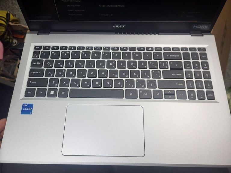 Купить Acer 15/core i5-13420h ddr5/16gb ddr5/hdd *відсутній/ssd 1000 gb/*інтегрована Б/У
