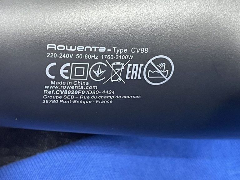 Объявление Rowenta CV8820F0 Б/У
