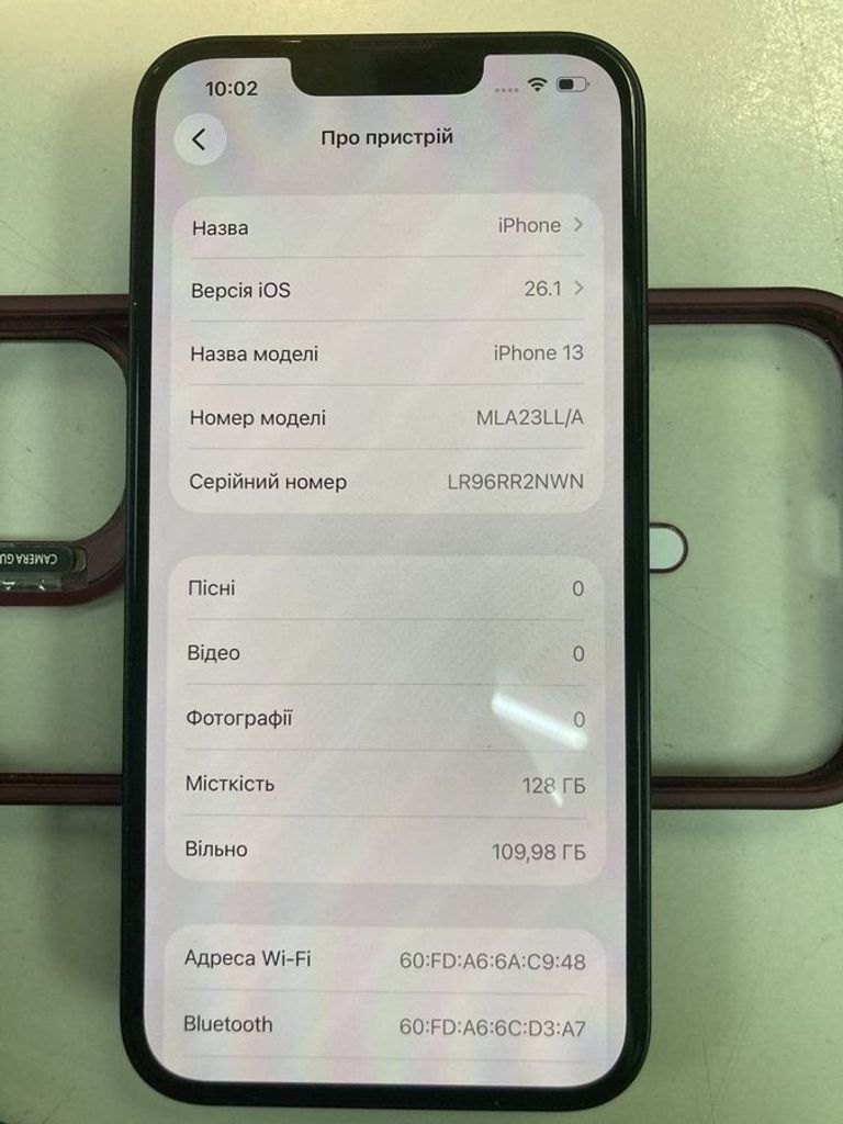 Купити Apple iPhone 13 128GB Blue (MLPK3) Б/У