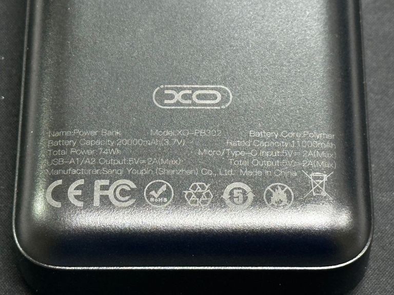 Дешево Xo PB302 20000mAh Black з ломбарду